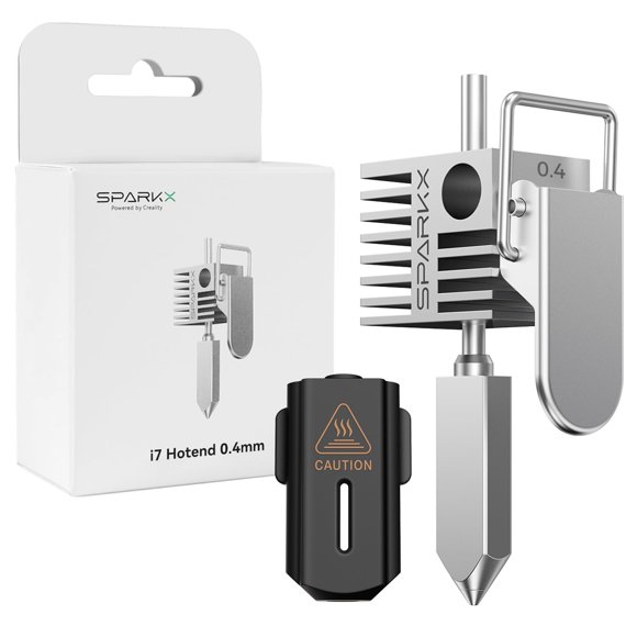 Hotend Creality SPARKX i7 – Boquilla 0,4 mm – 300 °C