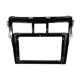 thumbnail image 5 of Piezas Del Marco De La Pantalla De Navegación Para Toyota Yaris 2008-2013 Vios 2008-2013 Negro, 5 of 5