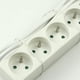 thumbnail image 5 of Regleta con interruptor de red de 2 m, 4 enchufes, cable alargador de 220 V, regleta de calidad con seguridad para niños, color blanco., 5 of 5