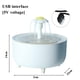 thumbnail image 4 of Dispensador de agua para mascotas con filtro de circulación automático, dispensador de agua para gatos, alimentador de agua inteligente para mascotas, agua corriente para gatitos., 4 of 6