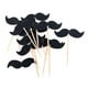 thumbnail image 1 of Pack de 12 Cupcake Toppers de Bigotes, 1 of 2