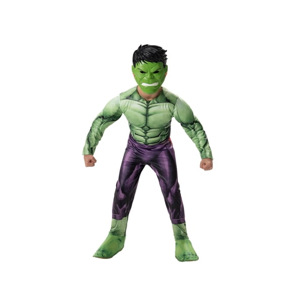 Disfraz Jazwares Costume Play Marvel Hulk Youth con máscara (L)