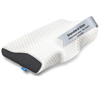 Funda De Almohada Derila Para Almohada Viscoelástica Blanca