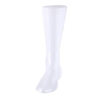 Ioensy - Zapatos De Pie De Maniquí Masculino De Tamaño Natural, Modelo De Pie De Soporte Para Calcetines, Tienda De Joyería Blanca