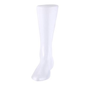 Ioensy - Zapatos De Pie De Maniquí Masculino De Tamaño Natural, Modelo De Pie De Soporte Para Calcetines, Tienda De Joyería Blanca