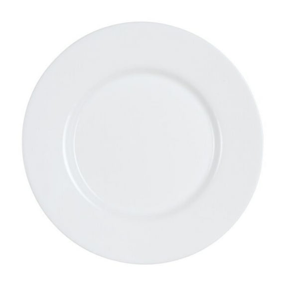 Plato Bajo Everyday 24 Cm 1 Pieza Vidrio Opalizado Blanco, 1 Un