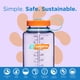 thumbnail image 2 of Botella de agua Nalgene Sustain Tritan sin BPA 950 ml Amethyst, 2 of 5