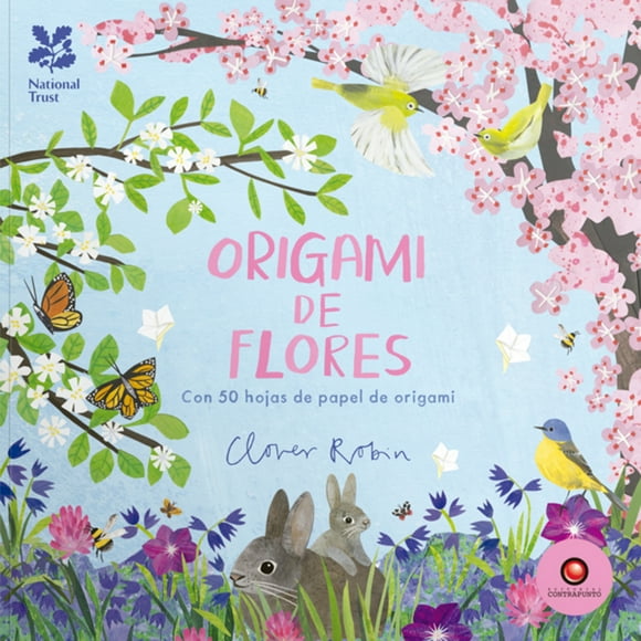 Origami de Flores de Editorial Contrapunto