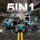 thumbnail image 3 of Kit de construcción de robots STEM Sillbird 5 en 1 con control remoto 8-13, 3 of 3