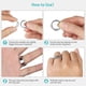 thumbnail image 4 of Ajustador de tamaño de anillos Feramox invisible para anillos anchos, 4 of 6