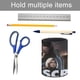 thumbnail image 5 of Película Scream-theme Cylinder Pen Holder Pencil Organizer with Flannel Lining PVC Leather Material Cardboard Base for study work 10*8CM, 5 of 6