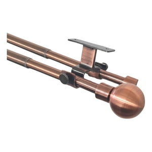 Metalhsa - Set Extensible Techo 120-210 Cm Color Cobre Terminal Bola