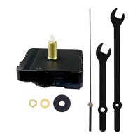 Bothyi - Mecanismo De Movimiento De Reloj De Pared Kit De Par Alto Para Piezas De Repuesto De Bricolaje Eje De 28 Mm Negro