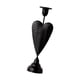 thumbnail image 2 of Candelabro Cónico De Hierro Negro, Adorno De Mesa Para Dormitorio, Ligero, Resistente, 5,5x23cm, 2 of 3