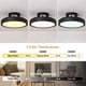 thumbnail image 3 of Ventilador de techo sin aspas Monikessy 48 cm negro con luces, 3 of 9