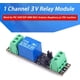 thumbnail image 2 of Placa de relé de 3 V para Raspberry Pi, módulo de relé Arduino, disparador de alto nivel optoaislante de 1 canal para placa de desarrollo de microcontroladores IOT ESP8266., 2 of 7