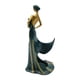 thumbnail image 2 of Bailarina Dorada Decorativa Vino Figura Decorativa Estatua dorado, 2 of 7