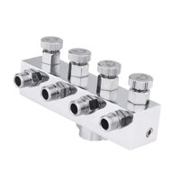 Bothyi - Adaptador Divisor De Aerógrafo Salida De Aire Portátil Conector De Desconexión De Aerógrafo 1 Entrada 4 Salidas