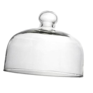 Magideal - Cubierta De Vidrio Para Postre, Cubierta Para Servir Platos, Transparente, Práctica, A Prueba De Polvo, Cúpula Para Pasteles, Cubiertas Para Alimentos