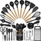 thumbnail image 1 of Set Utensilios Cocina Umite Chef 34 Piezas Silicona Negro, 1 of 3