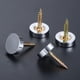 thumbnail image 1 of Set 4 Tornillos Con Tapa Instalación Espejos Decorativos plateado 18mm, 1 of 3