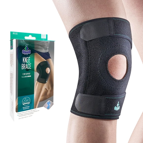Rodillera OPPO RK102 ajustable con soportes para la recuperación de la rodilla