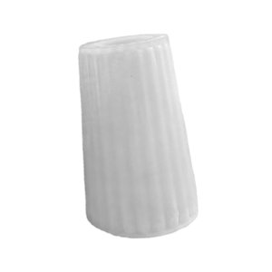 Magideal - De Silicona De Resina De Jarrón, Rayas Verticales Hechas , Modelo De Botella De Almacenamiento Alto, De Maceta Geométrica, Para