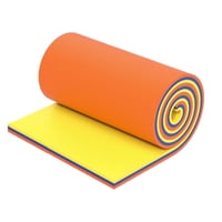 Magideal - Alfombra De Agua Flotante Para Exteriores, Colchón De Salón, Flotador Tipo Alfombra, Juego De Cama, Recreación De Agua, Almohadilla Flotante, Balsa Fl Amarillo Azul Naranja