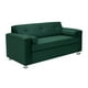 thumbnail image 2 of Sofa Vivo 3c Felpa 12 Verde Botella, 2 of 5