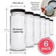 thumbnail image 5 of Set de botellas de vidrio para agua All About Juicing, 6 unidades, 473 ml, 5 of 9