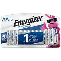 Batería Energizer Ultimate Lithium Aa 1,5 V, Paquete De 12
