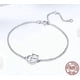 thumbnail image 2 of Pulsera gato plata 925, 2 of 3