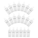 thumbnail image 4 of 20 Unidades De Frascos Cuentagotas De Vidrio Vacíos Para Aceites De Perfume Líquidos Plata 2 Ml, 4 of 5