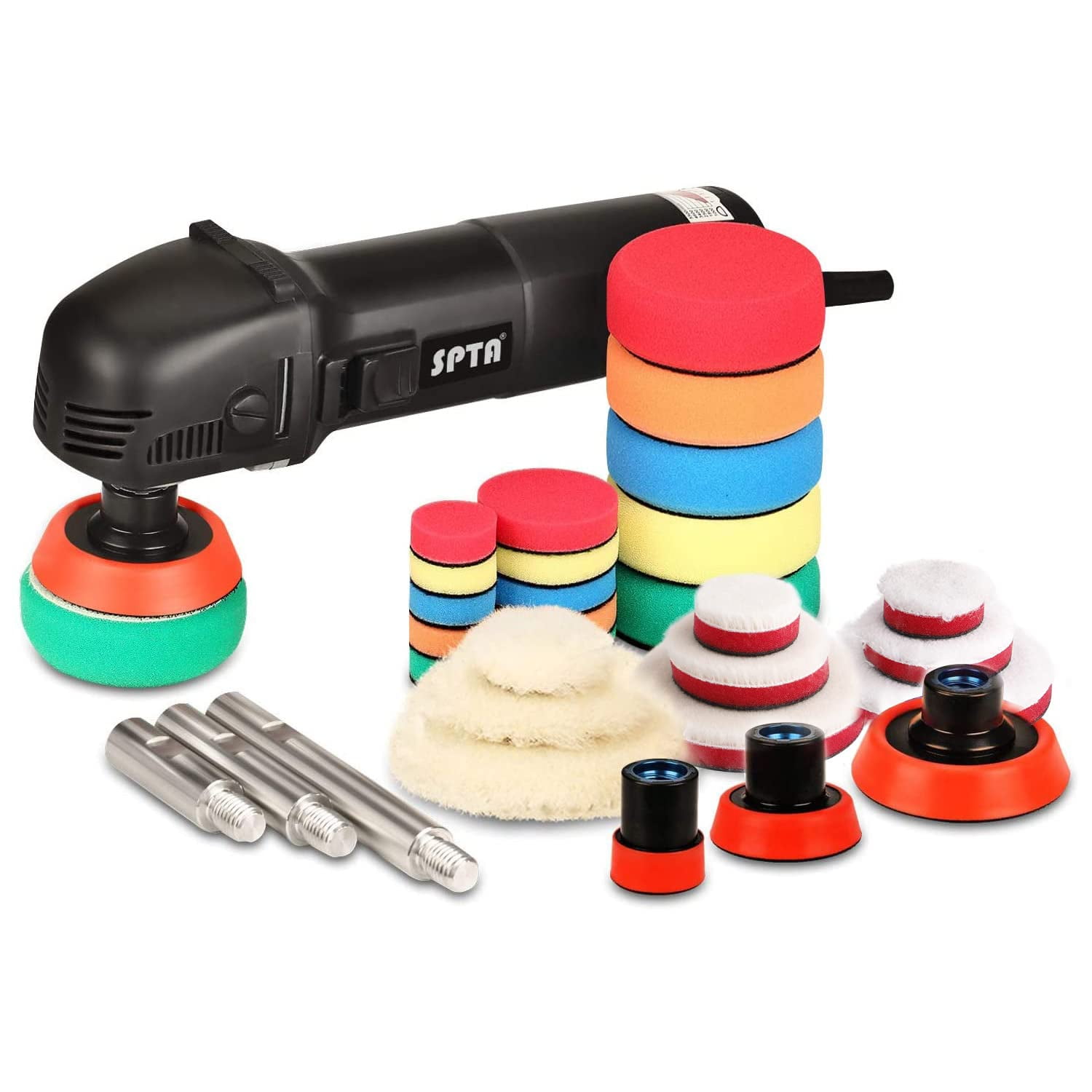 Pulidora Rotativa Spta Mini Buffer Con Kit