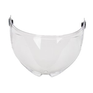Magideal - Visera De Lente Para Casco De Motocicleta Lente De Protección Contra El Viento De Motocicleta Piezas De Repuesto De Alto Rendimiento Protector De Vise Transparente