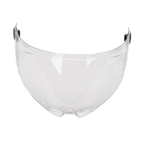 Magideal - Visera De Lente Para Casco De Motocicleta Lente De Protección Contra El Viento De Motocicleta Piezas De Repuesto De Alto Rendimiento Protector De Vise Transparente