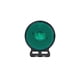 thumbnail image 1 of Foco Lateral Led Verde 12 Y 24 Volts Con Soporte, 1 of 3