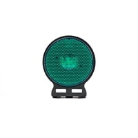 Iva Autopecas - Foco Lateral Led Verde 12 Y 24 Volts Con Soporte