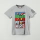 thumbnail image 1 of Polera Manga Corta Niño Sequins Reversi Avengers Gris Marvel, 1 of 4