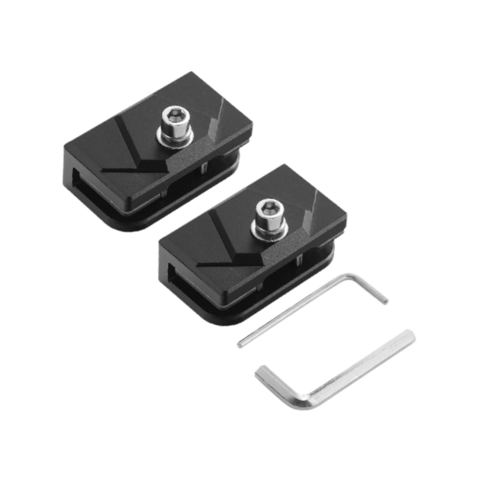 Magideal - Soportes De Luz De Zanja Soportes De Luz De Montaje En Capó Barra De Led Fácil De Instalar Soporte De Montaje De Aluminio Universal Para Suv