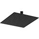 thumbnail image 1 of Cabezal Ducha BESy 12 Pulgadas Cuadrado Alta Presian Negro, 1 of 3