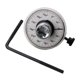 thumbnail image 2 of Medidor De ángulo De Torsión Para Mantenimiento Automotriz Con Llave Profesional, Ajustable 360°, Plateado, 2 of 5