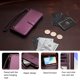 thumbnail image 4 of Funda Tipo Billetera para samsung galaxy A07 4G/5G con Soporte y Bolsillo con Cierre Violeta intenso, 4 of 6