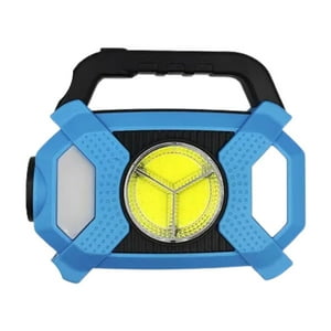 Importclick - Linterna Luz Solar Exteriores Camping 20W Celeste