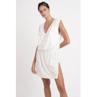 Options - Camisola Manga Rodada Con Tira En Cintura Para Ajustar, Talla M