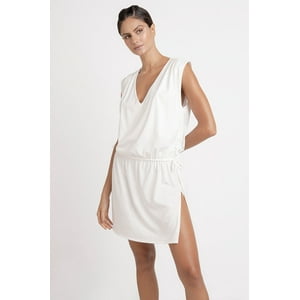 Options - Camisola Manga Rodada Con Tira En Cintura Para Ajustar, Talla M