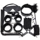 thumbnail image 3 of 10pcs/set Men's Sexy Restraints Bondage Props, Plush Adjustable Handcuffs Shackles Collar, Whip, Eye Mask, Nipple Clips, Rope, Feather Tickler, Sex Toys, SM Tools, Sex Accessories, Couple Gift, 3 of 3