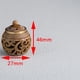 thumbnail image 1 of 1PCS Wood Medicine Pill Box Mini Sandalwood Rescue Pill Case Portable Storage Sealed Pill Box Orgainer For Personal Health Care, 1 of 3