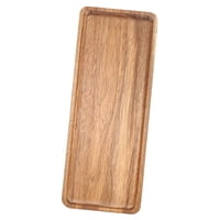 Magideal - Elegante Bandeja De Madera Para Servir Para La Decoración Del Hogar Y El Entretenimiento , B Style Square Cuadrado Estilo B