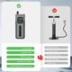 thumbnail image 2 of HYVOHEX Mini Bike Tire Pump, 150 PSI Electric Bicycle Pump, 2 of 3